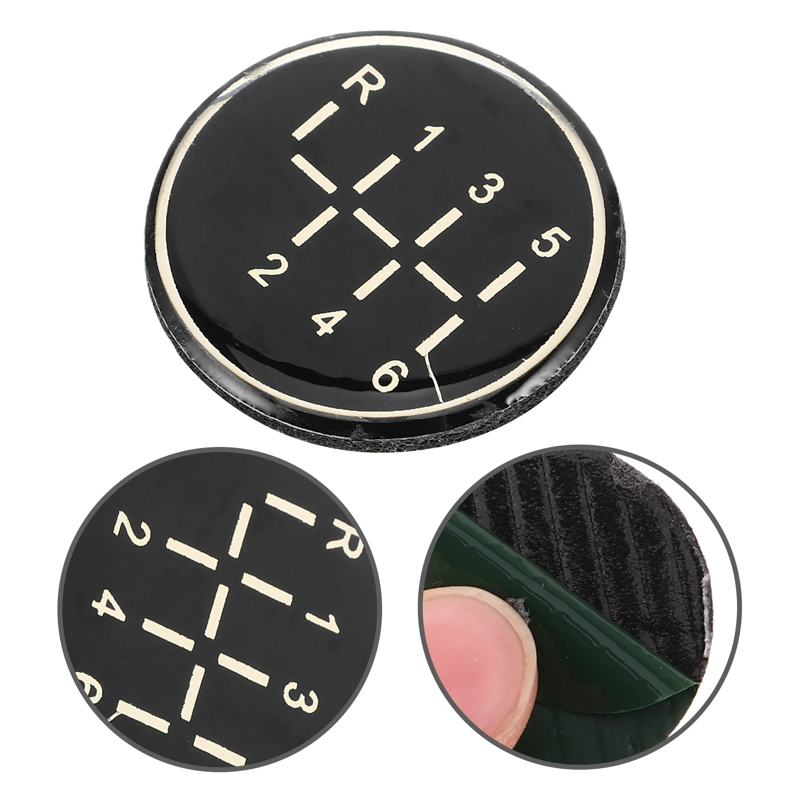 

Manual Transmission Gear Shift Sticker 6-Speed High Definition Universal Fit For Truck Car Interior Decorative Decal