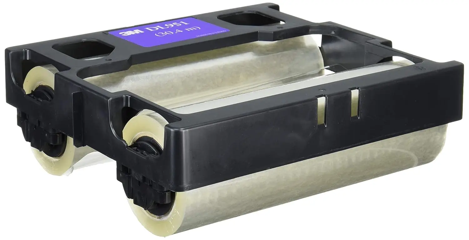 

Dual Laminate Refill Cartridge for Laminator, 12" Wide, Transparent, No Heat