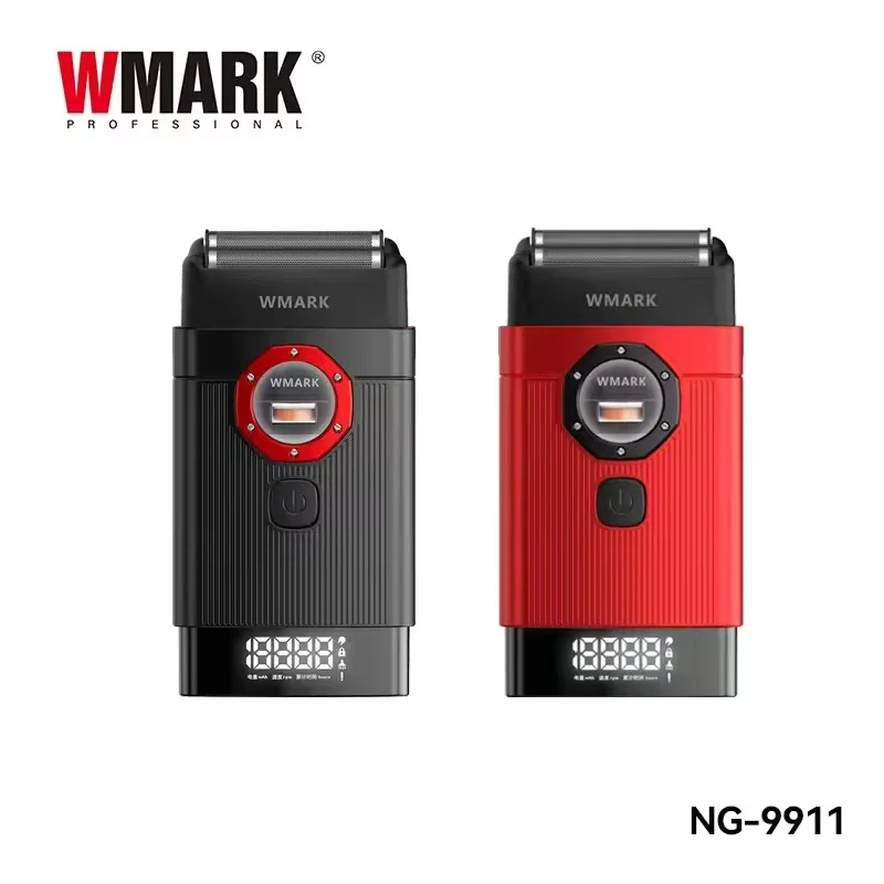 

WMARK NG-9911 с базовым векторным двигателем, машинка для стрижки волос, зарядная док-станция, бритва с тройным мужским отбеливающим устройством с масляной головкой, 9000 об/мин