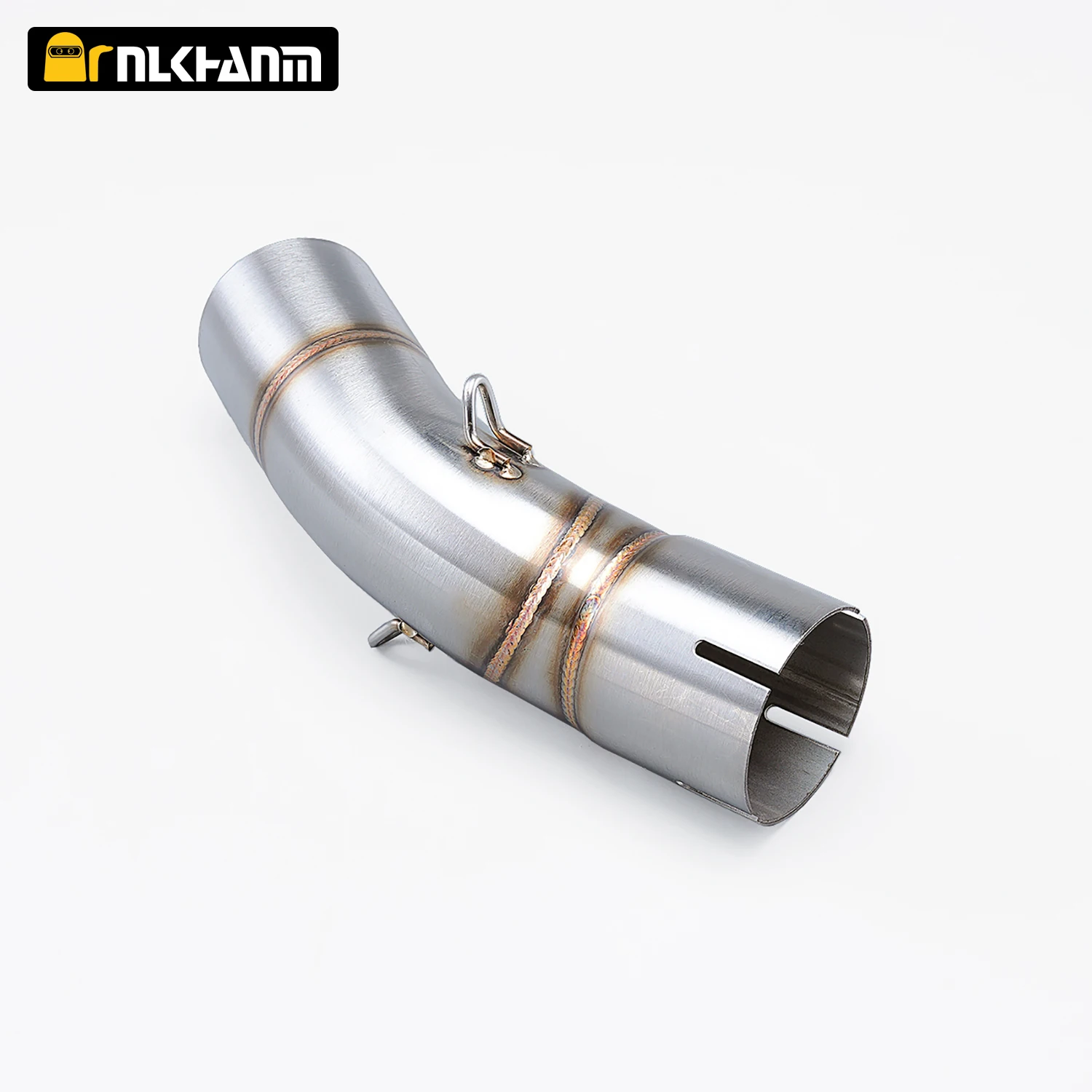 

For Kawasaki Ninja ZX10R ZX10RR 2011-2021 Motorcycle Slip-on Mid Pipe Link Fitment Moto Exhaust System Modification