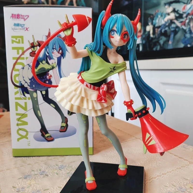 Sega Original Fz Hatsune Miku - X Figurizmα Miku D E:Monstar T.R.Anime Figures Collectible Action Pvc Model Gk Toy Gift