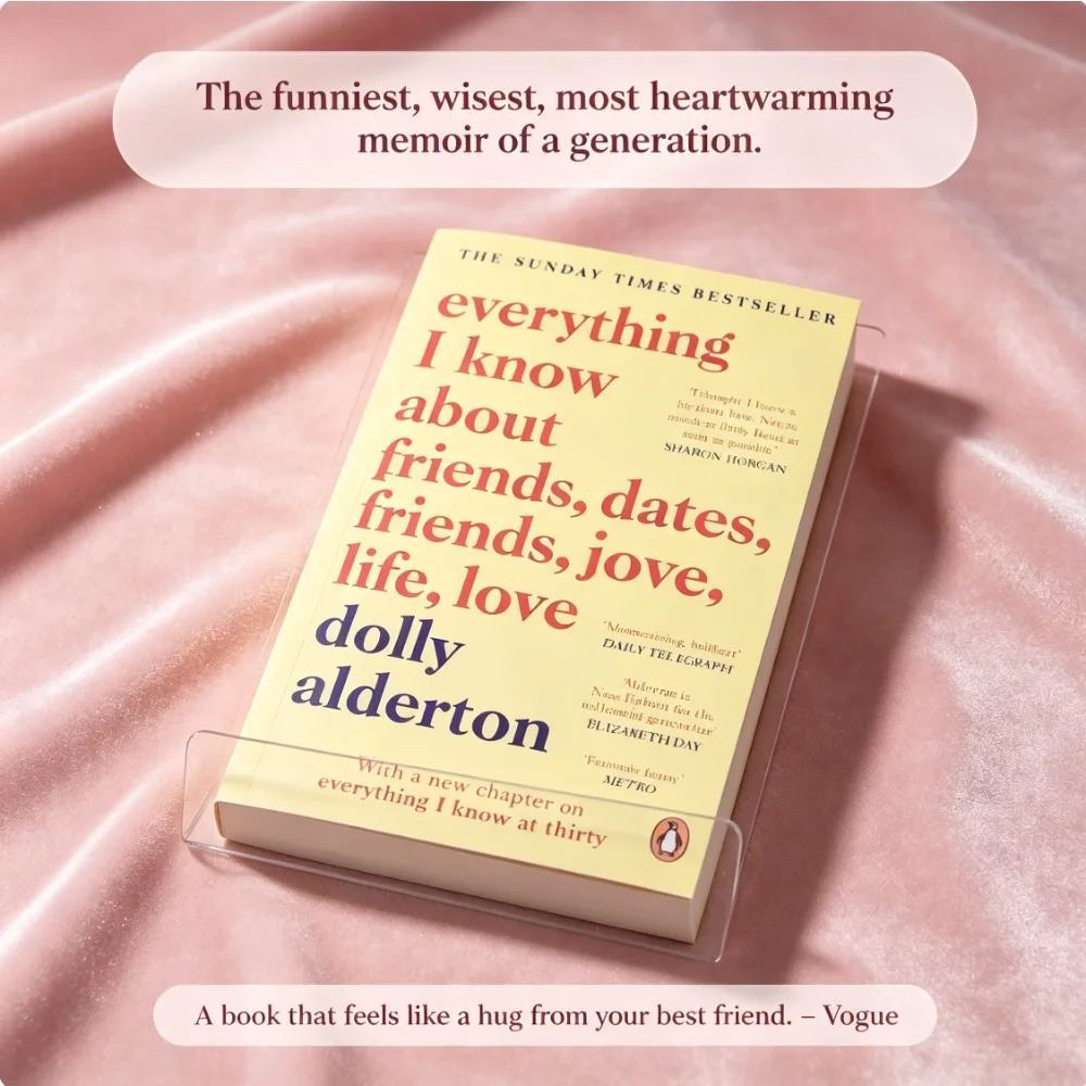 Original English Book Everything I Know About Love Biography Memoir Life Essay Emotional Healing Literature Reading