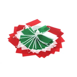 FLAGLINK Banderas Italianas 14x21 y 20x30 cm fiestas festivales
