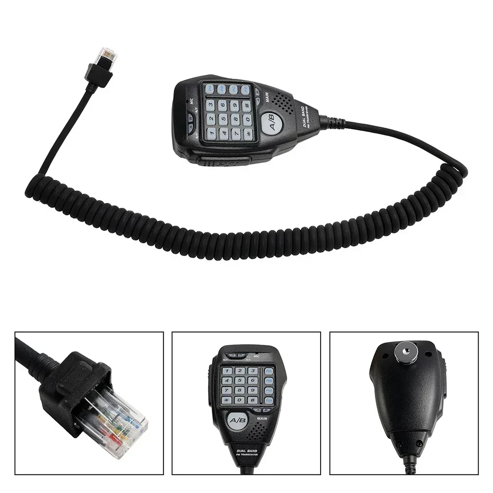 1PC Walkie-talkie Microphone Compatible Car Use For AnyTone AT-778UV And AT-588UV Walkie-talkies Replacement Accessories