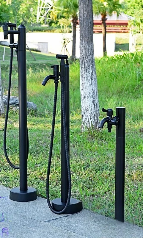 Stainless steel outdoor column faucet anti-freeze crack explosion-proof 304 floor hydrant