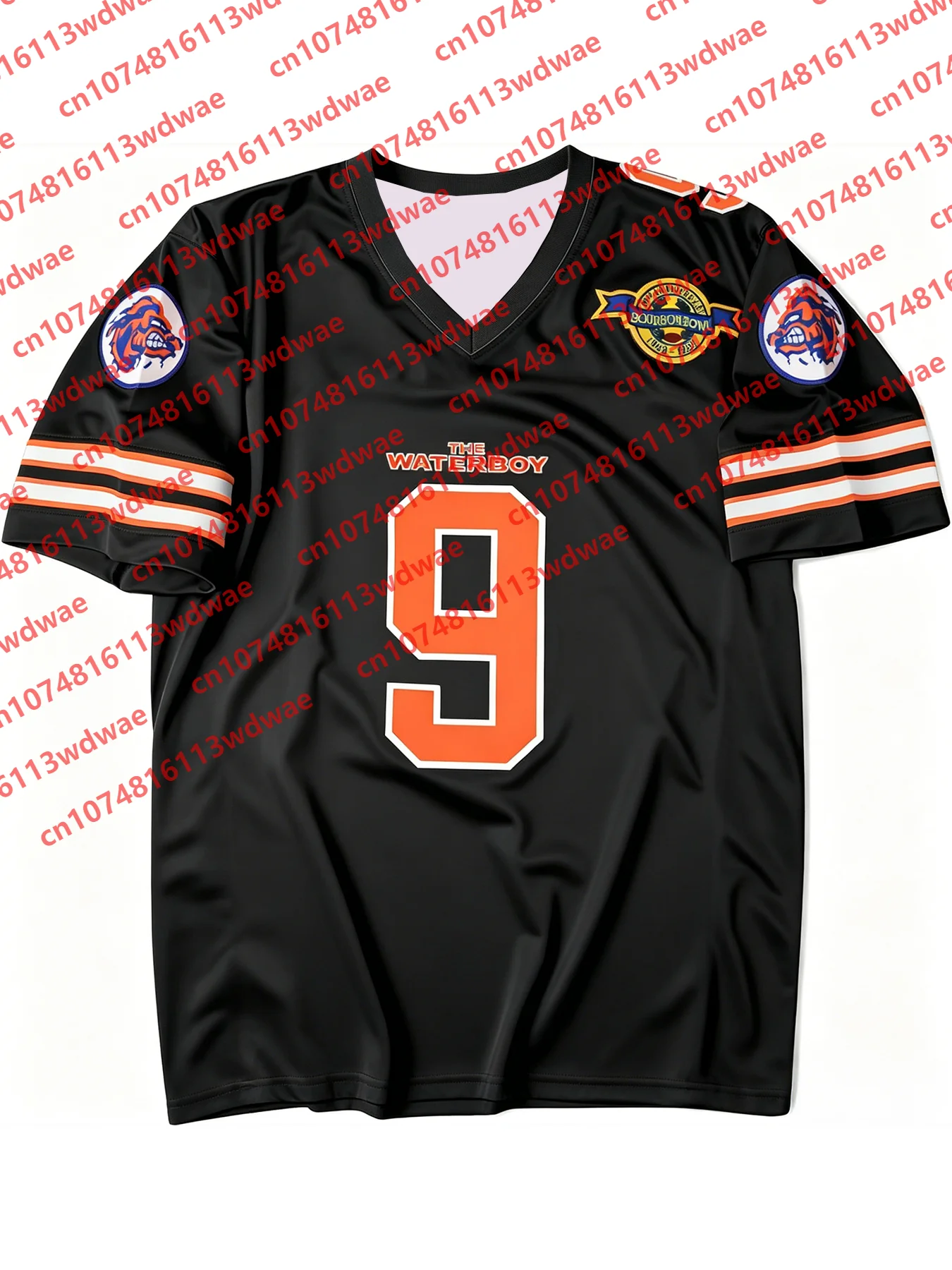 2026 New The Waterboy 9 Bobby Boucher Football Jersey Men V Neck Short Sleeve Movie Fan Retro Sports Uniform Streetwear Kid Tee view 2
