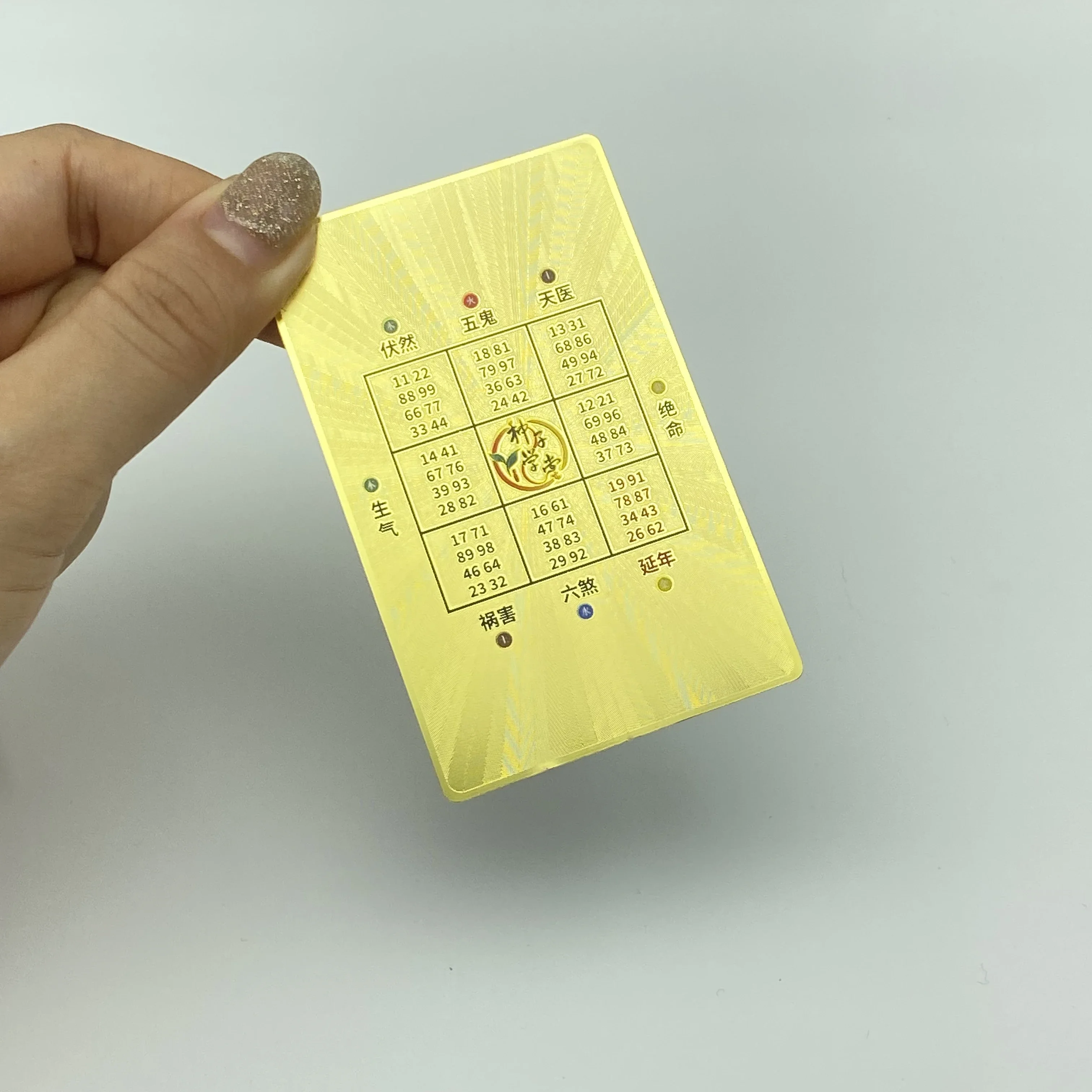 Tarjetas de visita grabadas en metal de bancos de alta calidad 0