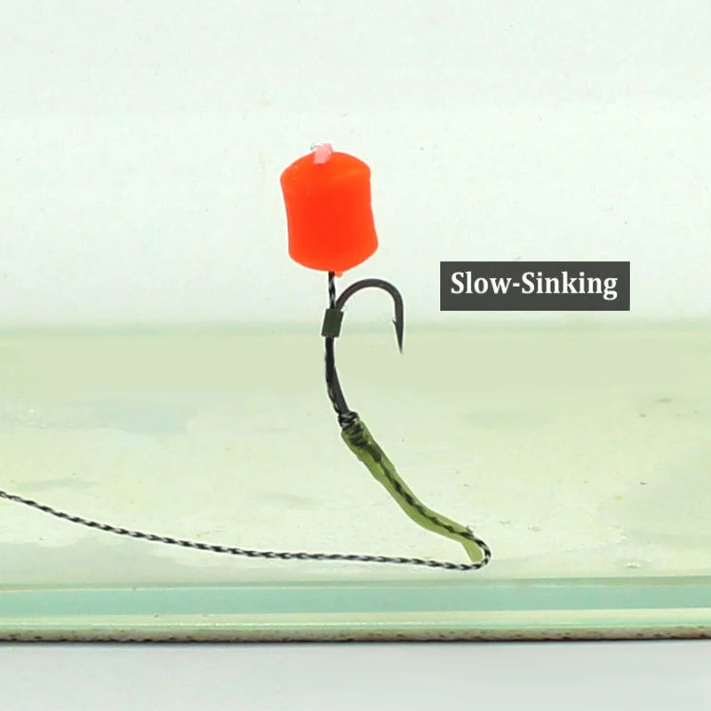 8 قطعة 12 مللي متر بطيئة غرق الدمبل الطعم فاكهي الحبار نكهة وهمية الغذاء المنبثقة معالجة العائمة الطعم الاصطناعي الصيد اكسسوارات #5