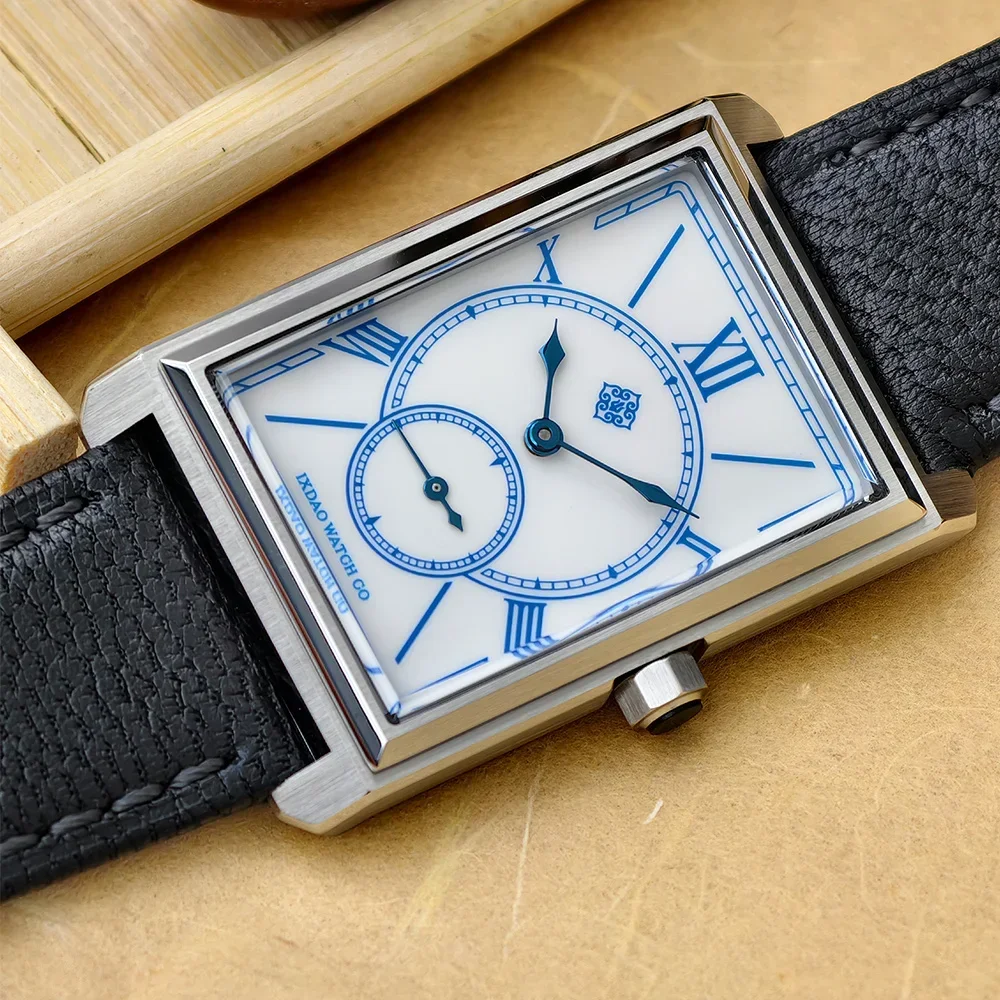 IX&DAO 2026 New Quartz Square Men Watch Stainless Steel Sapphire Glass Swiss RONDA-1069 Movement 5ATM Neutral Clock reloj homb