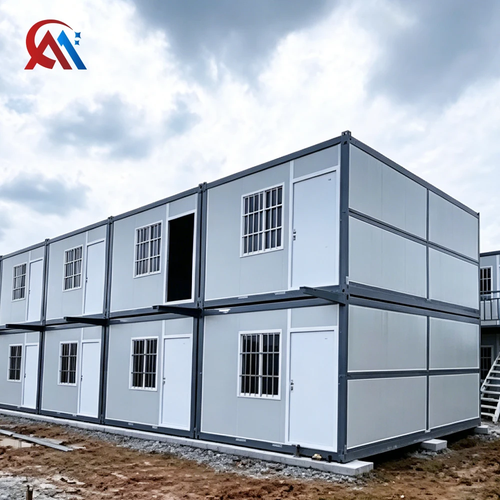Folding Container House 40FT Prefab Modular Unit for Developer ADU Project and Resort Cabin with Relocatable Stable Supply