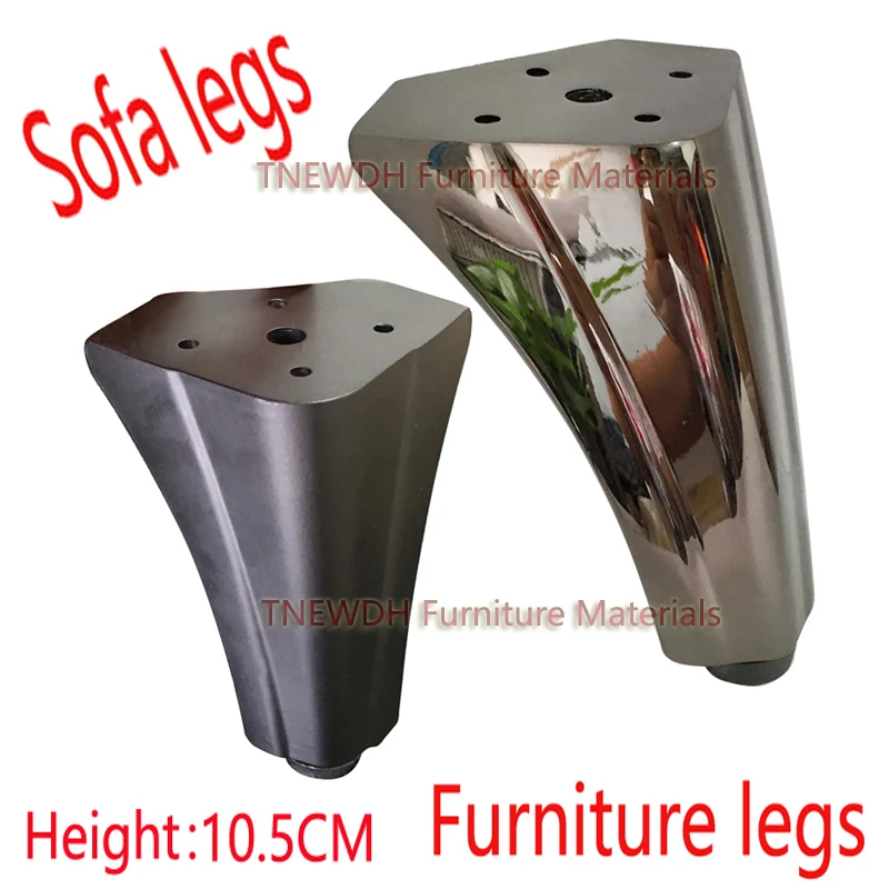 

10CM aluminium alloy Adjustable Black tea table legs/Cabinet legs/Bed legs/Chair foot/Desk leg/Legs for sofa/Legs for furniture