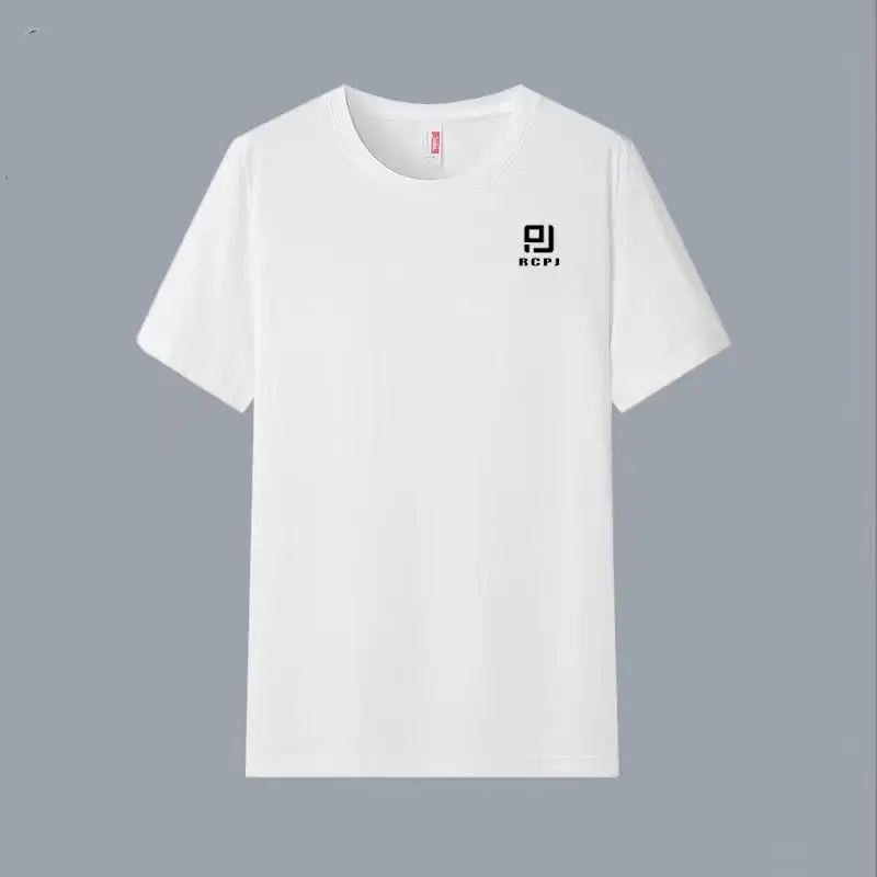 

high street Casual simple versatile short sleeved print tshirt for men's summer couple fun minimalist gift harajuku men clothing