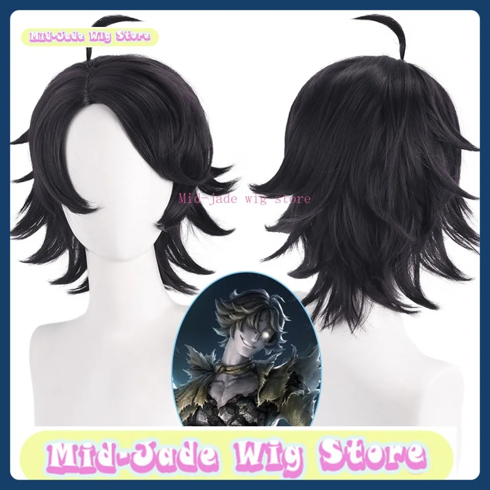 

Mid-jade Wig Identity V Prospector "Fool's Gold" Cosplay Wig Anime Game Role-playing Halloween Costume Props Synthetic Hair