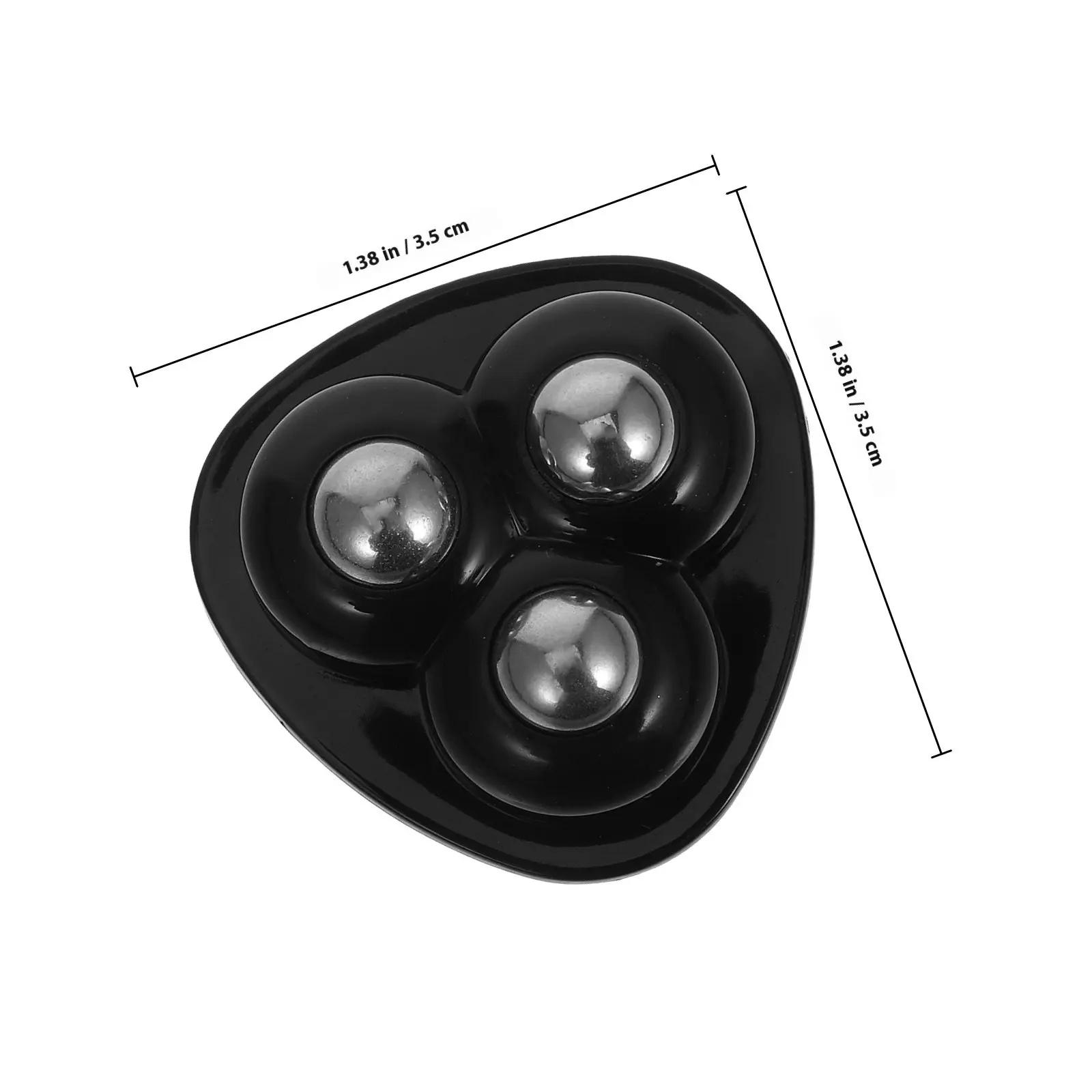 8Pcs Ball Bearing Universal Swivel Caster Wheels Heavy Duty Plastic Stainless Steel Smooth Small Furniture Rollers for Bedside