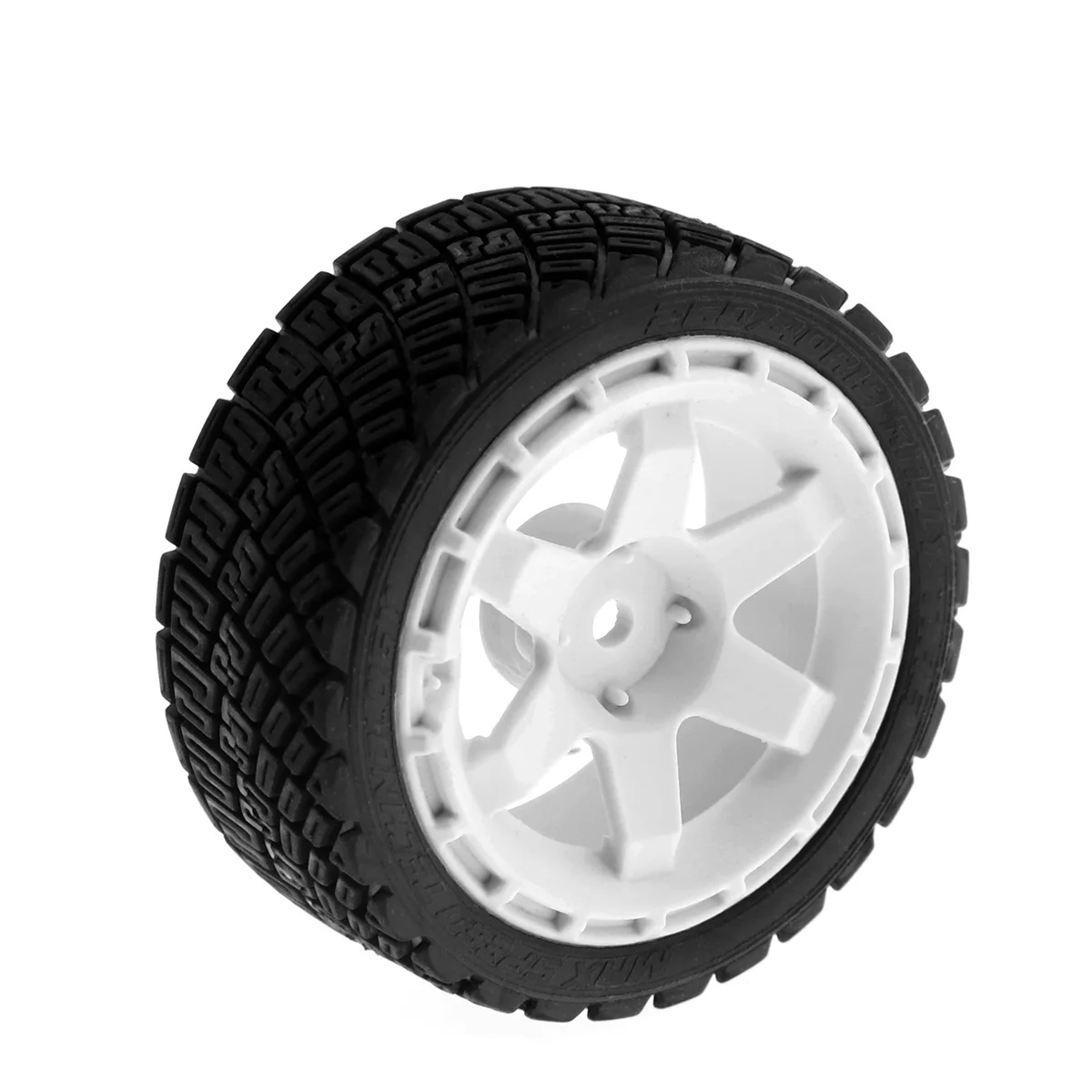 4 個 67 ミリメートルゴムタイヤホイールタイヤ 12 ミリメートル六角タミヤ TT02 XV01 ランチアデルタ W150 1/10 RC レーシングカーアップグレードパーツ