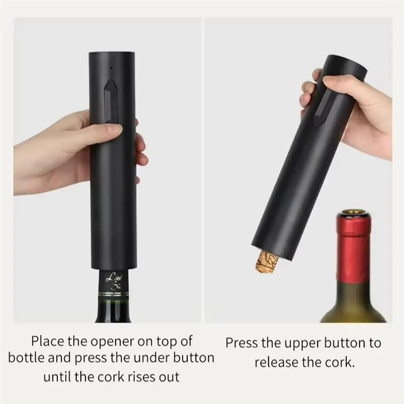 AC39-3S التلقائي المفتاح فتاحة النبيذ LED عرض الطاقة فتاحة النبيذ USB شحن سريع فتاحة النبيذ الكهربائية