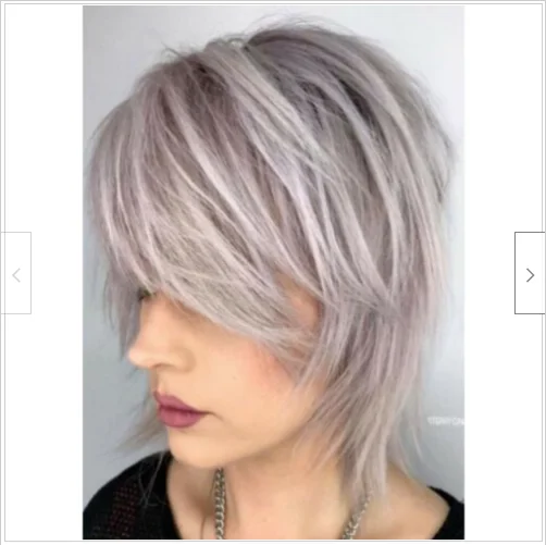 حار أعلى شعر مستعار جديد أنيق المرأة قصيرة رمادي شقراء مستقيم الباروكات الطبيعية الكاملة