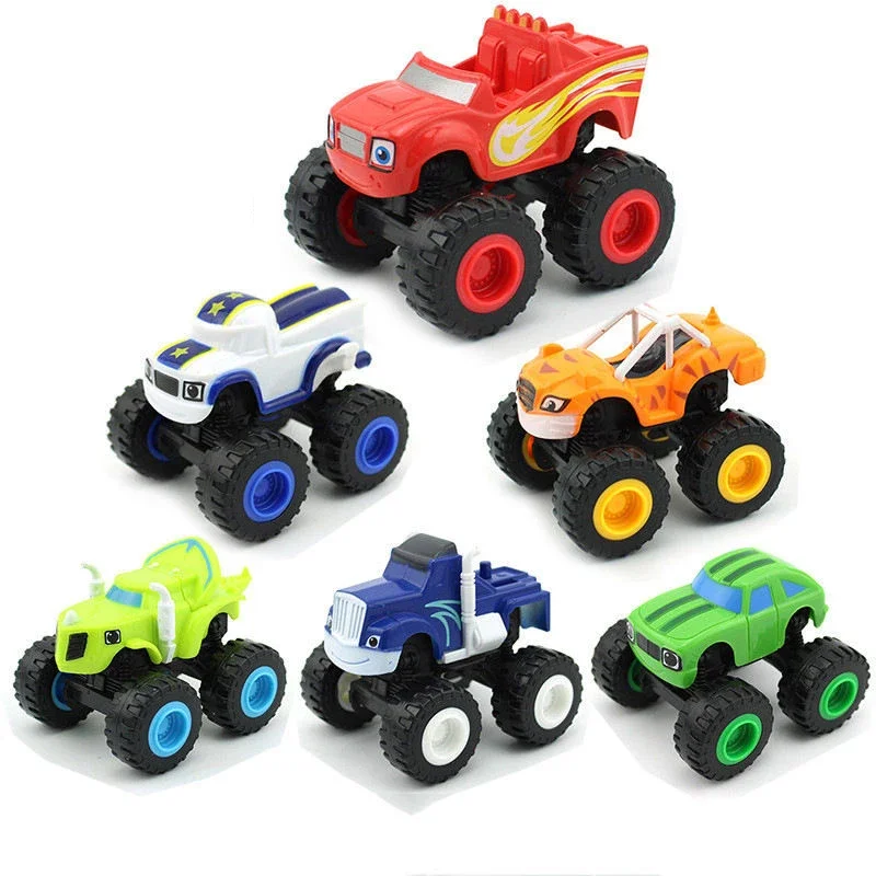 

Monstere Machines Car Toys Russian Miracle Crusher Truck Vehicles Figure Blazed Toys For Children Birthday Gifts Blazer Kid Toys