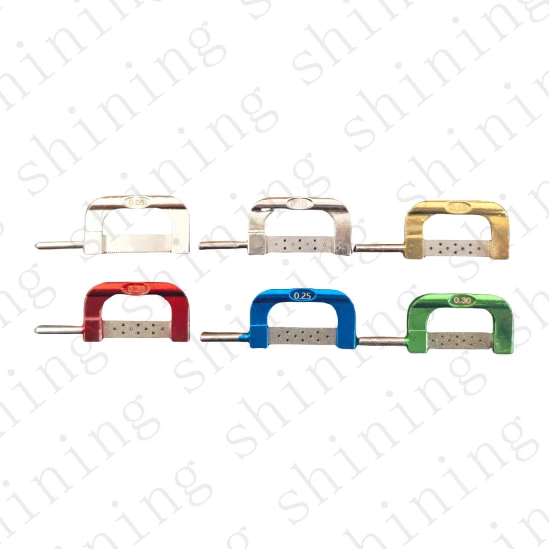 تقويم الأسنان Interproximal المينا تخفيض IPR على الوجهين المنشار تلميع طحن شريحة التشطيب أداة لوازم طب الأسنان #2