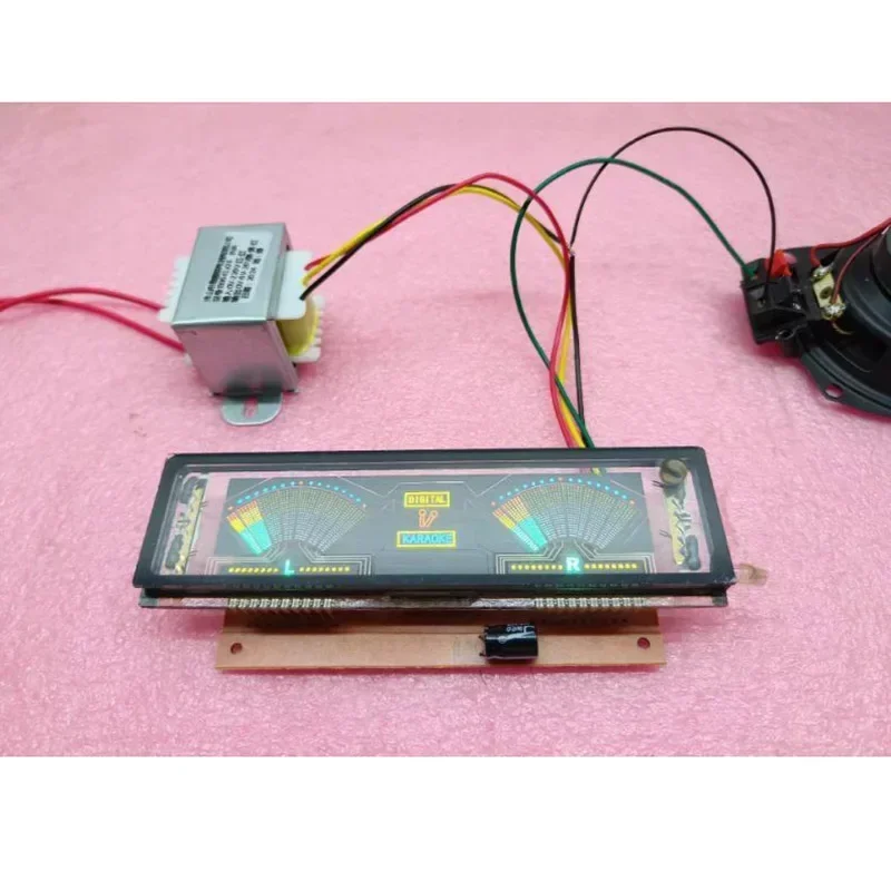 NEW Single Dual Channel Dual Meter Display Audio Frequency Spectrum Displayvacuum Fluorescent VFD Display VU Level Meter