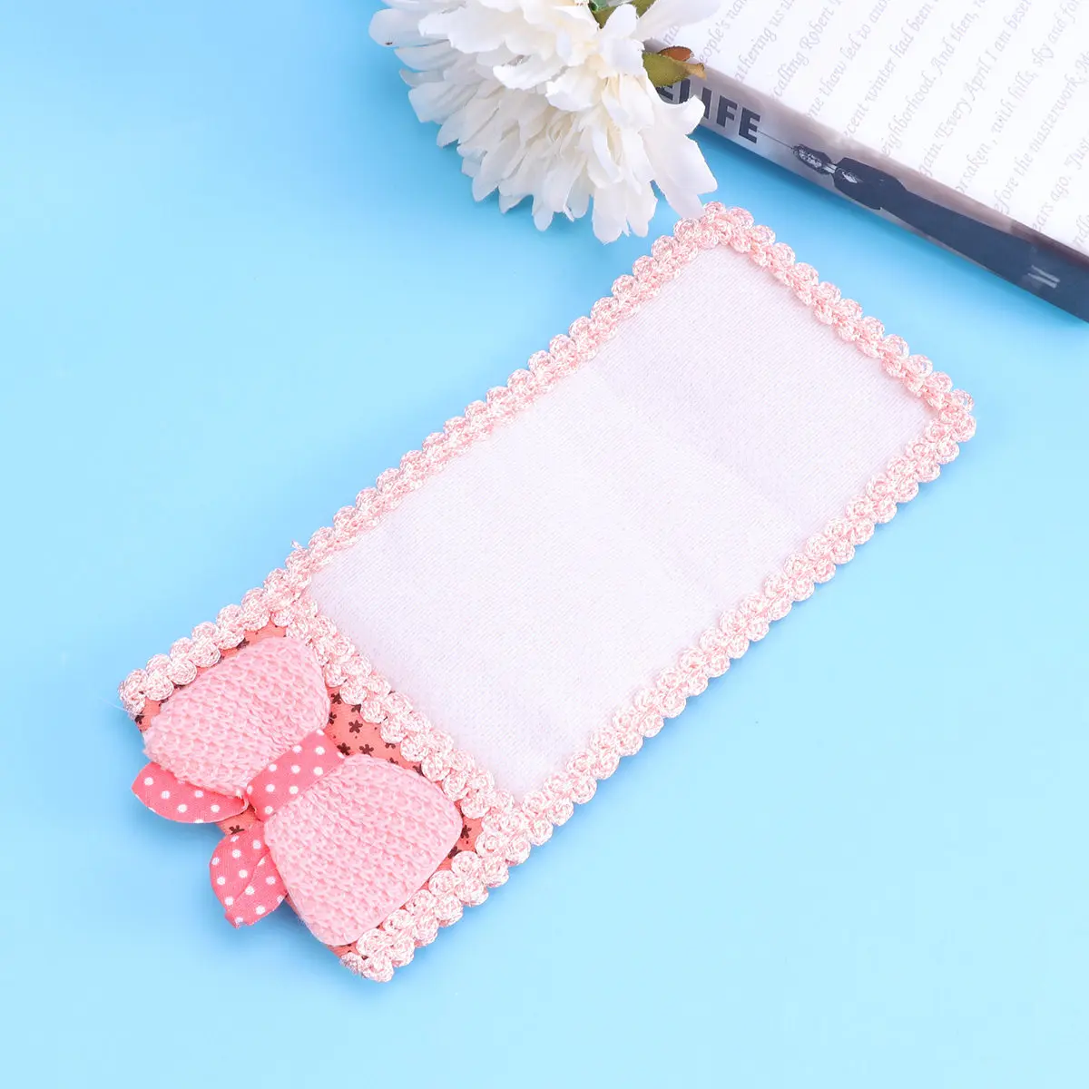 1Pcs Remote Control Lace Cover European Style 24x8.5cm Fabric Stain Resistant Protective Dustproof Sleeve Beautiful Decorative