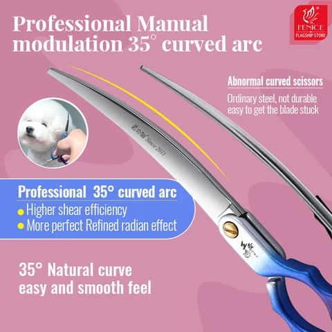 Ножницы для животных Fenice JP VG10 6,5 дюйма