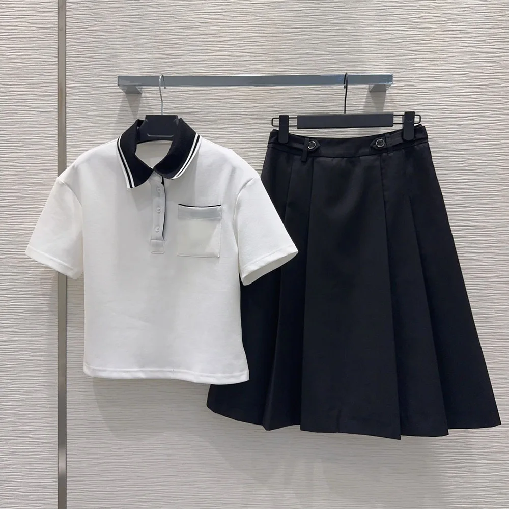

High Quality Skirt Set For Woman 2026 Summer Elegant Women's Two Suit Outfit Fashion Matching Sets xy2632653