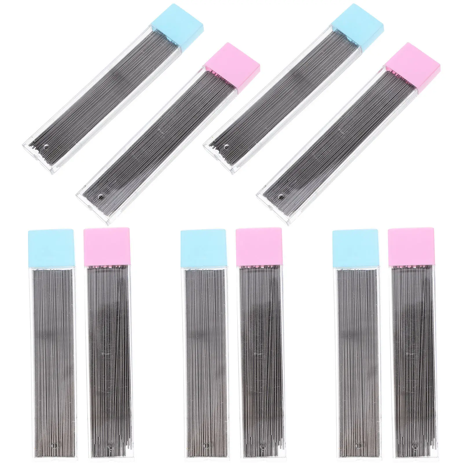 

10 коробок сменных стержней для механических карандашей: легкие, портативные, идеально подходят для студентов, для рисования и письма.