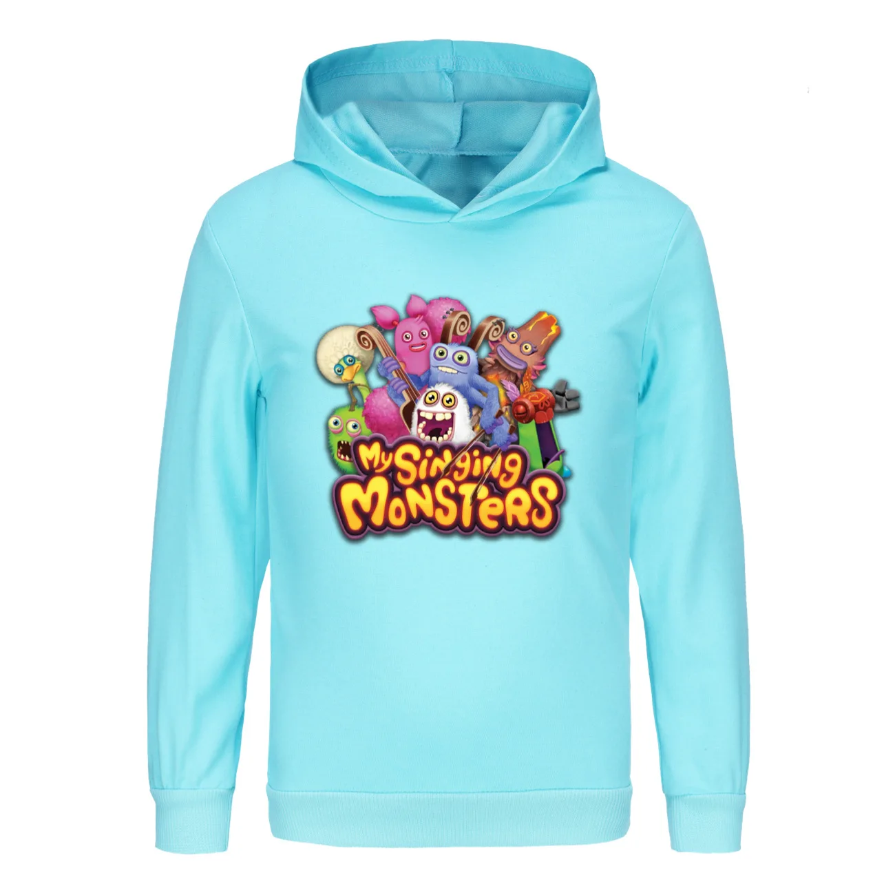 MY SINGING MONSTERS Hoodie Kids Cartoon Clothes Baby Boys Long Sleeve Sweatshirt Toddler Girls Hooded Coats Children Outerwear