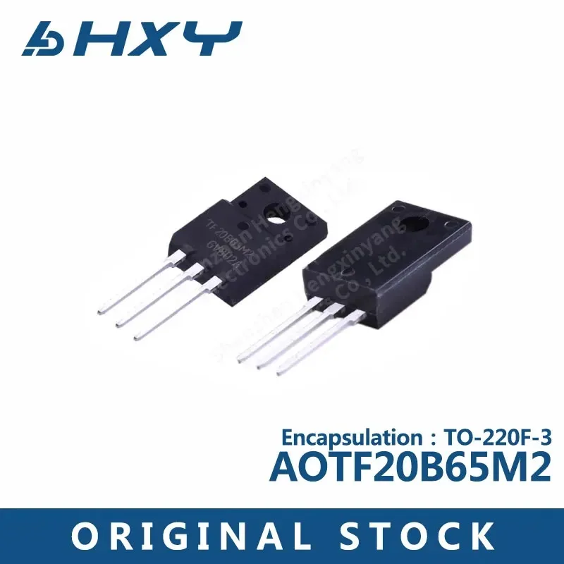 10PCS AOTF20B65M2 TO-220F-3 Original IGBT650V20A