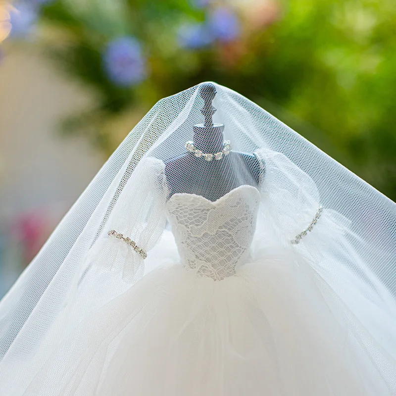 وصل حديثًا فستان زفاف صغير للفتيات هدية للدمية 2026 هدية السنة الجديدة لصديقتك في عيد الحب #1