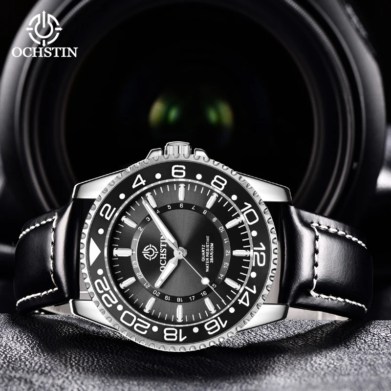 Ochstinoriginale original series casual fashion personality fully automatic quartz movement waterproof men luminous quartz watch