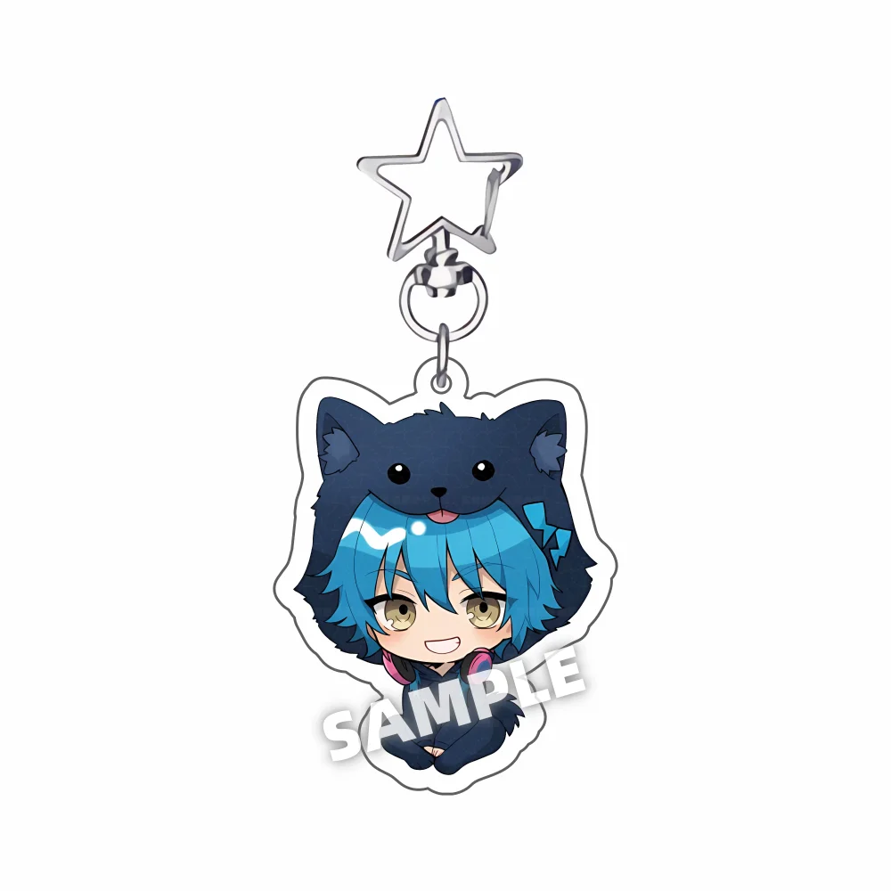 Anime DRAMAtical Murder Pendant Car KeyChain Friend Gifts cosplay Accessories cosplay fan Gifts Aoba, Noiz, Clear, Koujaku, Ren view 2