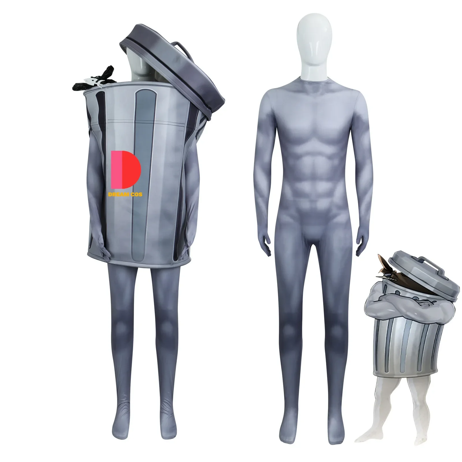 

Honkai Star Rail King Nextbucket Cosplay Costume Star Dome Railway Trash Can Doll Server Role-Playing Game Full Set Outfit