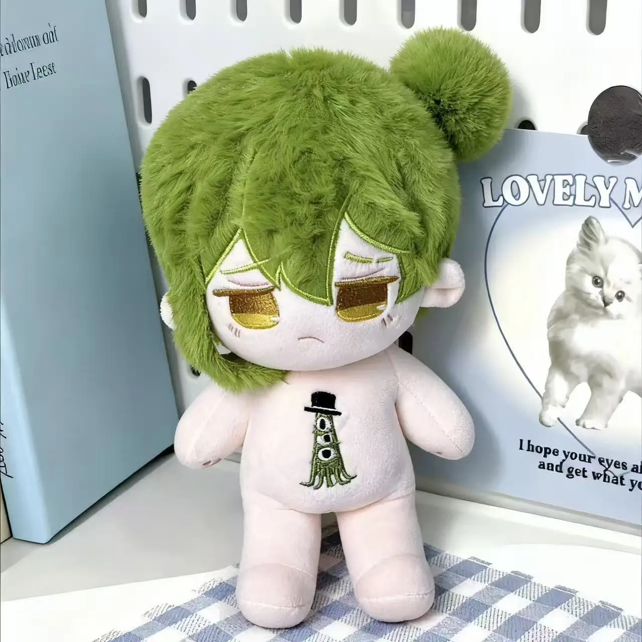 

Anime Netzach 20CM Cute Hand Made Plush Doll Cartoon Figures Dress Up Plushie Stuffed Toy Cosplay Gift