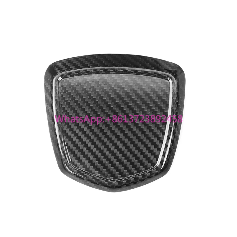 

Carbon for Fiat Rear Badge Emblem Trim Real Carbon Fiber Exterior Accessories for Abarth 595
