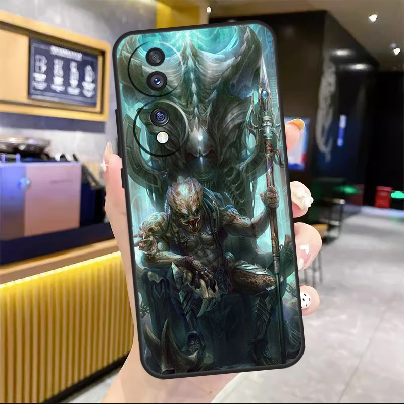 حافظة Alien Vs Predator لهاتف Honor Magic 7 6 5 Pro لهاتف Honor 50 70 90 200 400 Lite X9 X8a X8b X9a X9b X9c