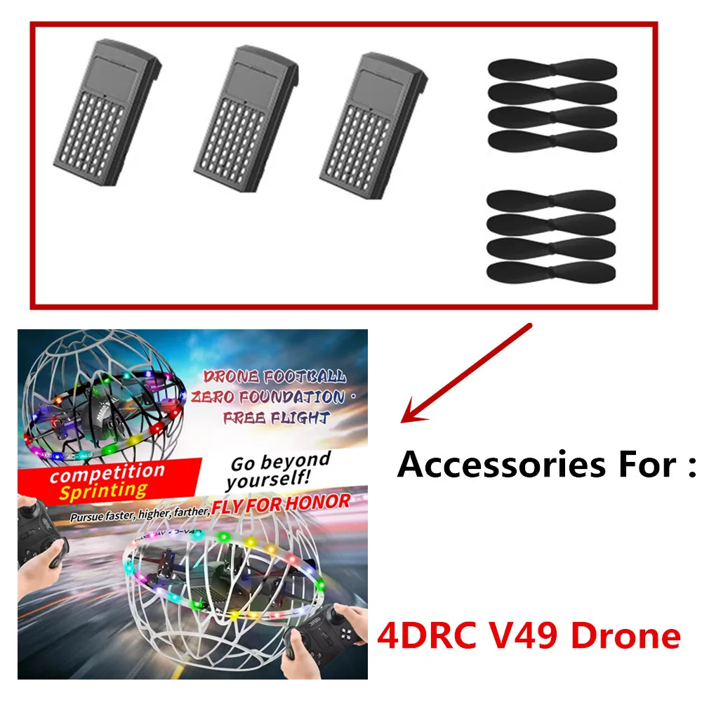 4DRC V49 Drone Batt…