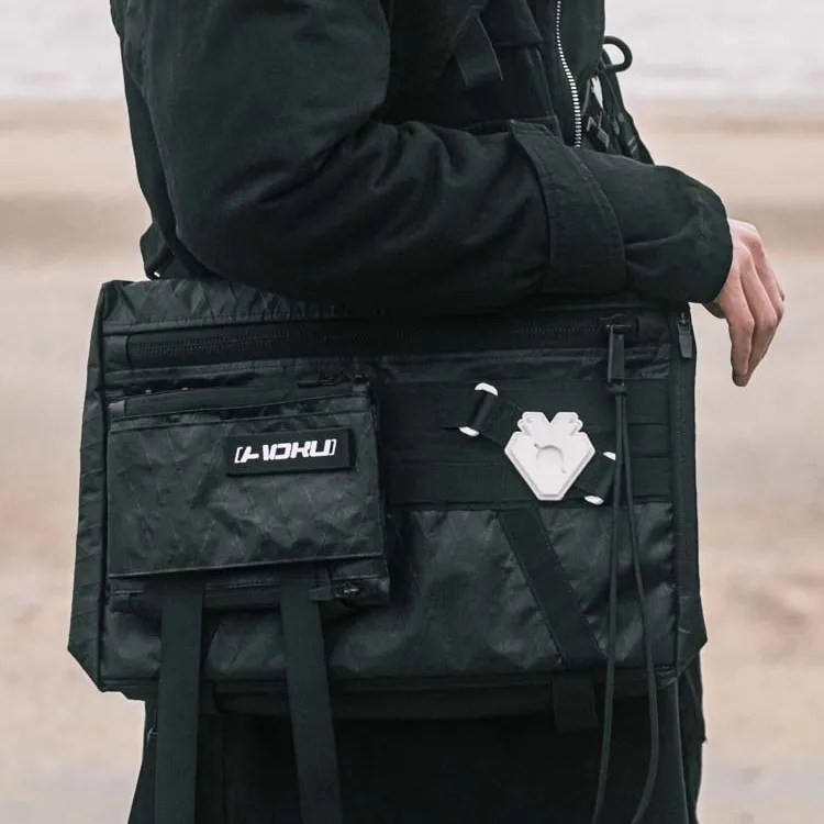 

BOLTBOAT Mont Blanc Tactical Messenger Bag Single-Shoulder EDC Pack with Modular MOLLE System & 3-Point Stabilization​
