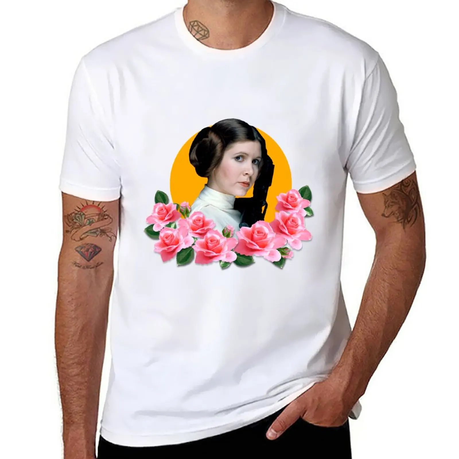 

New princess lea T-Shirt custom t shirt aesthetic clothes designer t shirt men