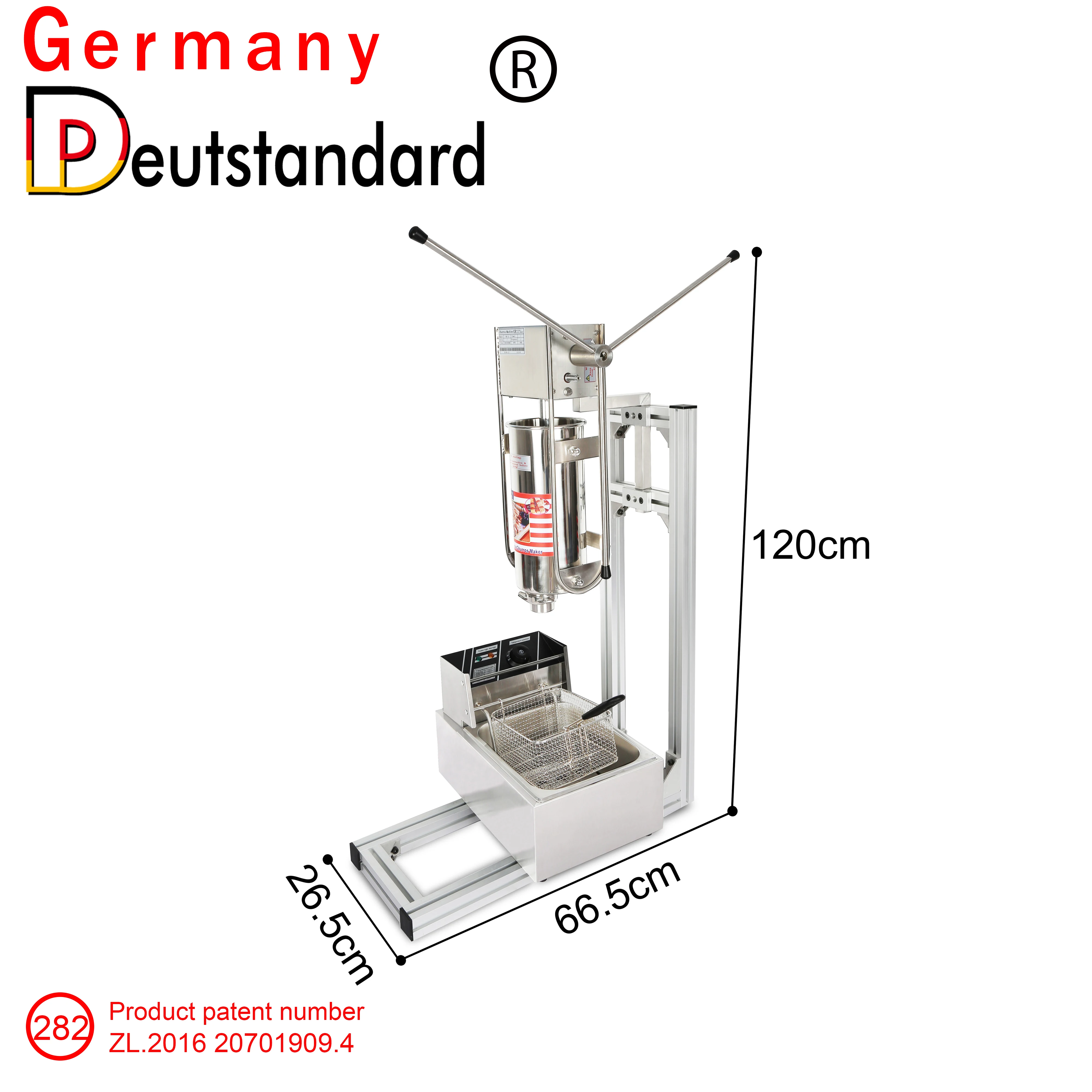 6L Paslanmaz Çelik Elektrikli - Electric Churro Maker Machine incelemesi ve fiyatı