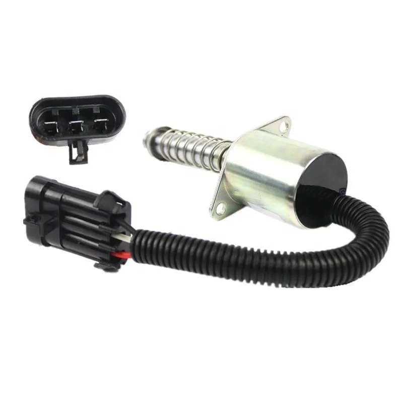 

12V 6681512 Fuel Shutoff Solenoid Traction Lock Solenoid For Bobcat S220 S250 S300 S450 S510 453