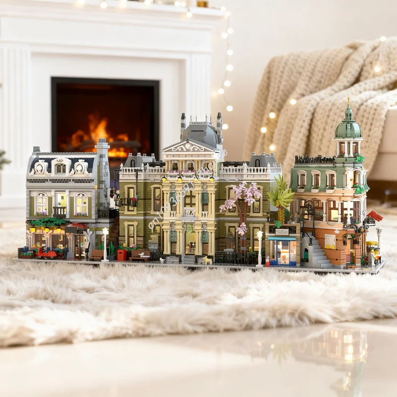 4251 قطعة MOC متحف التاريخ الطبيعي بالإضافة إلى نموذج وحدات اللبنات الهندسة المعمارية هدايا عيد الميلاد لتقوم بها بنفسك اللعب فكرة إبداعية للأطفال #1