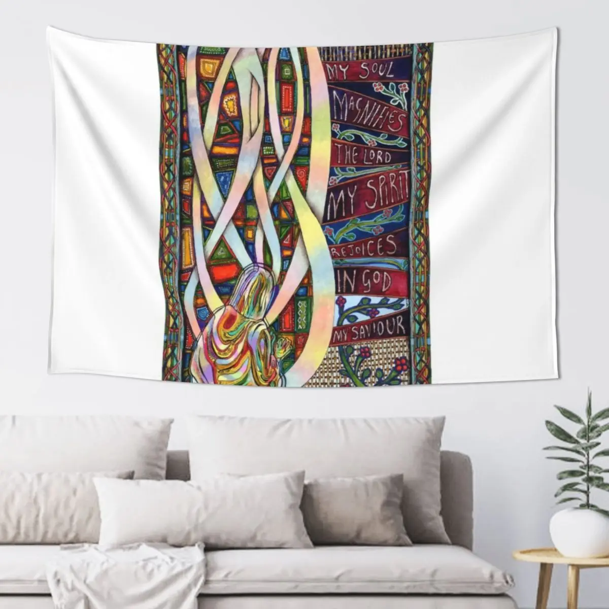

Magnificat Tapestry Bedrooms Decor Wall Hanging Bedroom Decor Aesthetic Tapestry