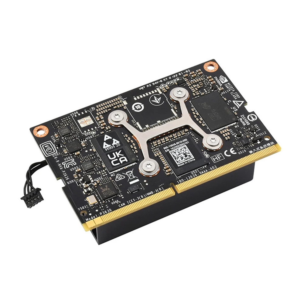

1Set Black Aluminum Heatsink With Fan Embedded Speed Fan Heatsink With Bracket Shrapnel For Jetson TX2 NX-HGSW