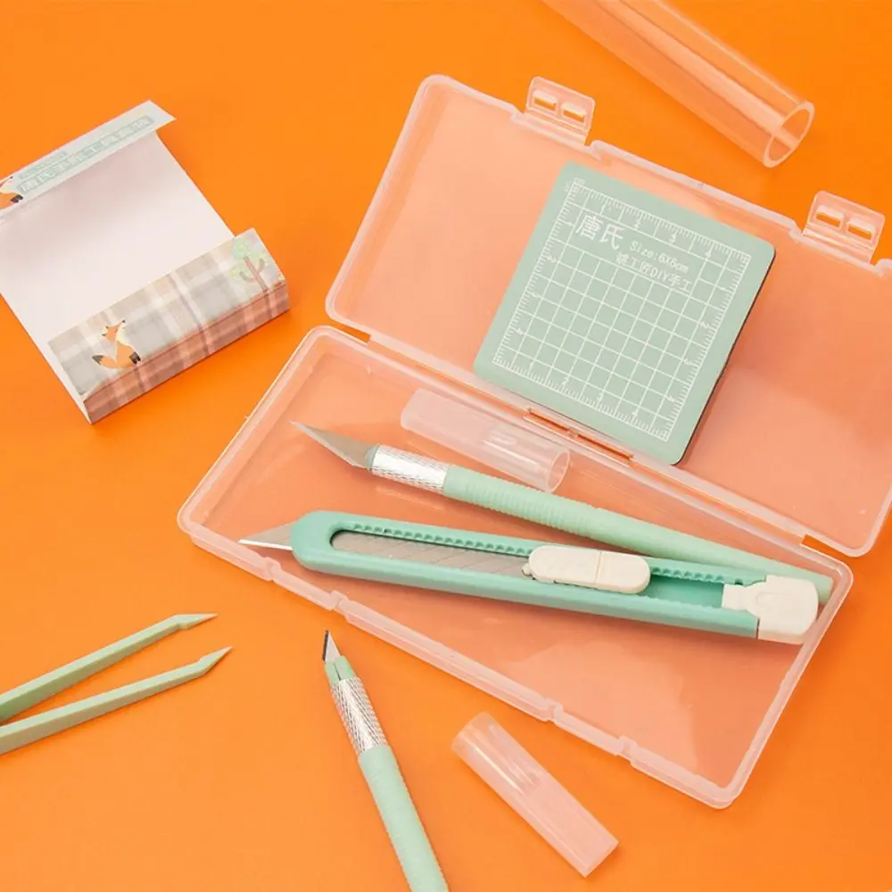 5pcs/Set DIY Scrapbook Tool Set Non-Slip Mats Tweezers Pens Art Cutting Tools Kit Paper Crafting Carving Craft Paper Pen