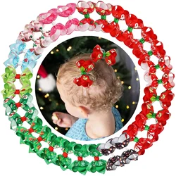 15 PCS/Pack Christmas Hair Bow Clips Baby Girl Hairpin Boutique Bow Clips for Children's Hair Accessories