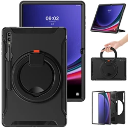 For Samsung Galaxy Tab S10 S9 Ultra 2023 S8 Ultra 14.6 inch Full Body Shock Proof Tablet Cover Multi Functional Protection Cover