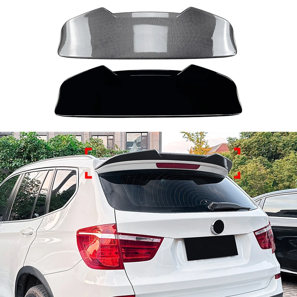 

FOR BMW X3 F25 2011-2017 M Rear Top Tail Wing Spoiler Roof Glossy Black Exterior Modification Car Body Kit