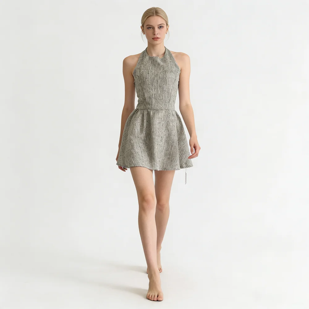 Nova Women's Tweed Halter Mini - Nova Decor & Lighting Julestjerne ulasan dan harga